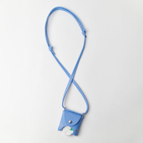 HEALY LANYARD | ECO LEATHER | SKY