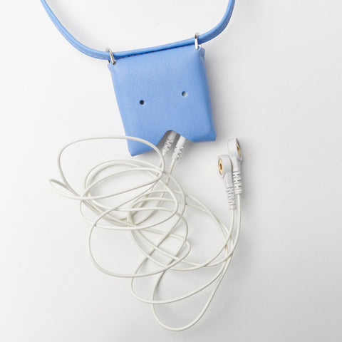 HEALY LANYARD | ECO LEATHER | SKY