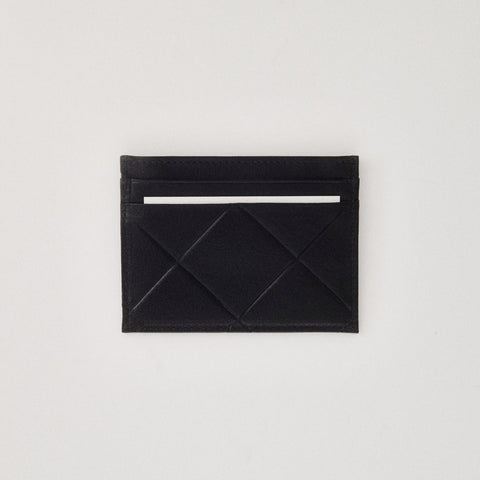 CARD CASE with romboid embossing