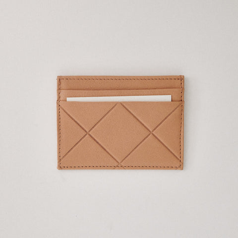 CARD CASE | ROSEBEIGE RHOMBOID