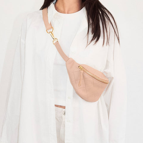CLASSIC HIPBAG | ROSEBEIGE RHOMBOID
