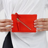 2zip wallet, eco edition, eco nappa, red, early 