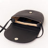 little one, black, eco nappa, extra compartment for keys or phone, made in germany
