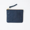 mini pouch, ocean blue, eco edition, eco nappa, early
