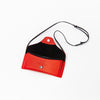SUNNIES CASE, RED, MADE IN GERMANY, ECO LEATHER